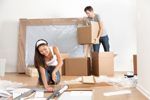 Office moving team planning a Southgate business relocation