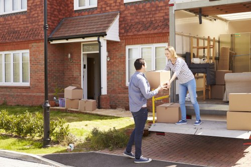 Preparation checklist for a removals van move in Southgate