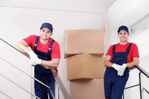 Local removals team handling access and parking challenges in Southgate