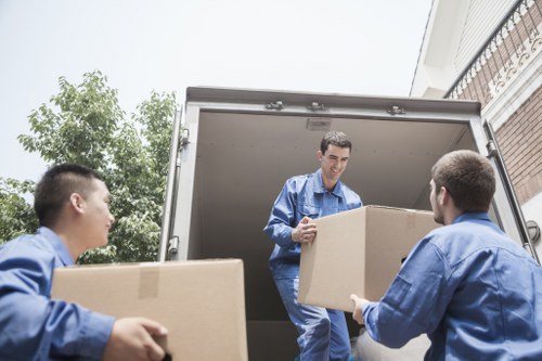 Commercial furniture pick-up for an office in Southgate