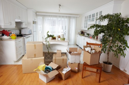 Furniture being moved carefully from a Southgate property