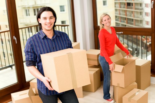 Local movers assisting with a property relocation in Southgate